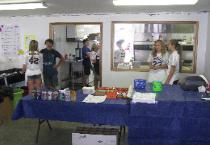 High School Athletic Teams Volunteered for Service at the Badger Boosters Food Booth